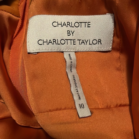 Charlotte by Charlotte Taylor 10 100% Silk gorgeous silk dress fully lined EUC - Picture 5 of 5